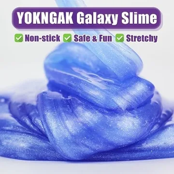 Galaxy Slime Kit 2 Pack for Kids Fun and Education