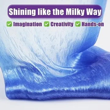 Galaxy Slime Kit 2 Pack for Kids Fun and Education