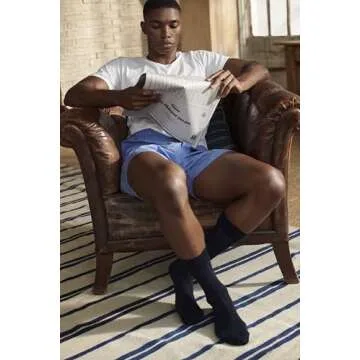 Polo Ralph Lauren Assorted Pattern Dress Crew Socks-4 Pair Pack-Soft and Lightweight Cotton Comfort, Black, Men's Shoe Size: 6-12.5