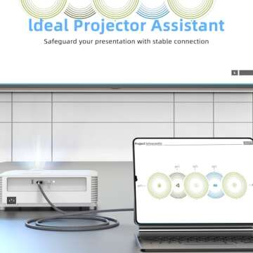 Quntis USB C to HDMI Cable 10FT, 4K Type C to HDMI Adapter Thunderbolt Compatible with iPhone 15 Pro Max Plus, MacBook Pro/Air, iPad Pro, Android Galaxy S23/S22/S20, XPS,Surface Pro,Steam Deck