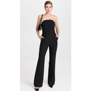 A.L.C. Women's Kate Jumpsuit, Black, 2