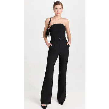 A.L.C. Women's Kate Jumpsuit, Black, 2