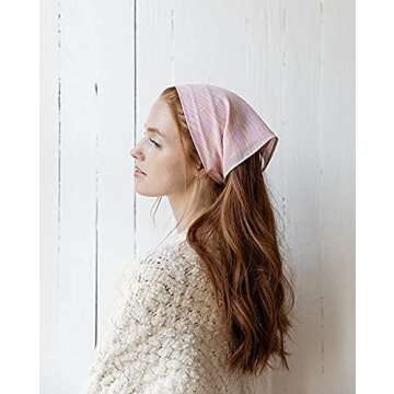 Stylish HAIMEIKANG Floral Hair Scarves for Women