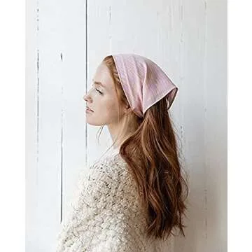 Stylish HAIMEIKANG Floral Hair Scarves for Women