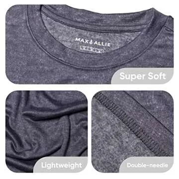 MAX ALLIE Women's Ultra Soft Casual Tees for All Occasions