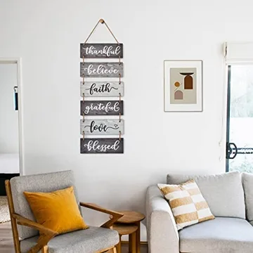 Buecasa Family Wall Decor - Rustic Home Inspiration Sign