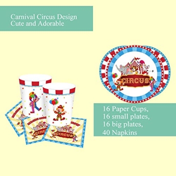 Carnival Circus Party Supplies for Unforgettable Celebrations