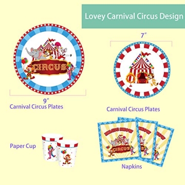 Carnival Circus Party Supplies for Unforgettable Celebrations