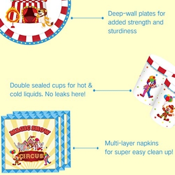 Carnival Circus Party Supplies for Unforgettable Celebrations