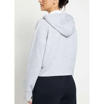 BALEAF Women's Cropped Fleece Hoodie Stylish Comfort