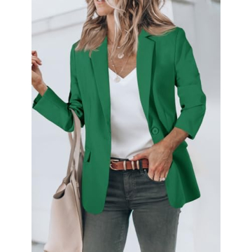 Cicy Bell Womens Casual Blazer for Work and Casual Wear