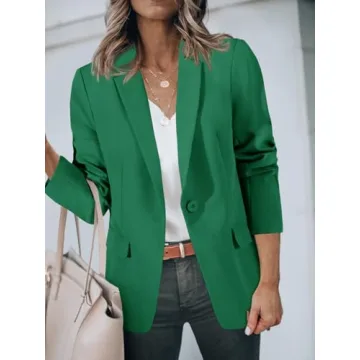 Cicy Bell Womens Casual Blazer for Work and Casual Wear