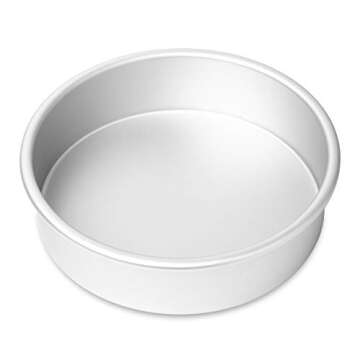 Last Confection 7" x 2" Aluminum Round Cake Pan - Professional Bakeware