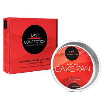 Last Confection 7" x 2" Aluminum Round Cake Pan - Professional Bakeware