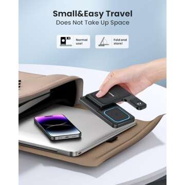 DUMTERR 3-in-1 Wireless Charger for Apple Devices