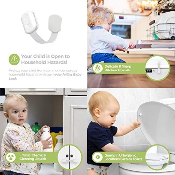 SKYLA HOMES Baby Locks Child Safety Cabinet Proofing