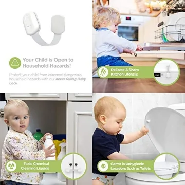 SKYLA HOMES Baby Locks Child Safety Cabinet Proofing