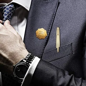 Unibene Gold Ballpoint Pens 6 Pack Stylish Gift Set