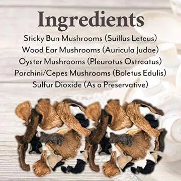 Roland Foods Dried Mixed Wild Mushrooms Specialty Imported Food ,16 Ounce (Pack of 1)