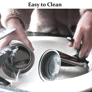 Elabo Stainless Steel Espresso Maker for Home Use