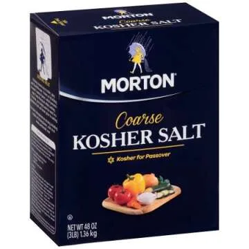 Morton, Kosher Salt-Coarse, 48 Ounce