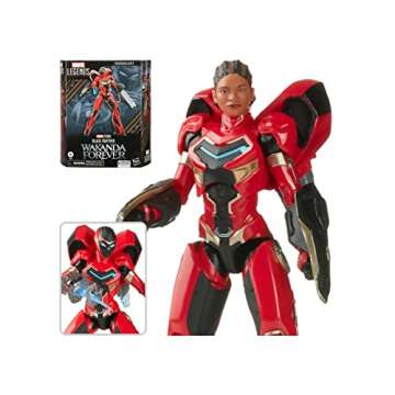 Marvel Legends Series Black Panther Wakanda Forever Ironheart 6-inch MCU Action Figure Toy, 4+ Years...