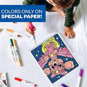 Crayola Paw Patrol Color Wonder Set, 24 Mess Free Coloring Pages & 5 Markers, Gift for Kids, Age 3, 4, 5, 6 [Amazon Exclusive]