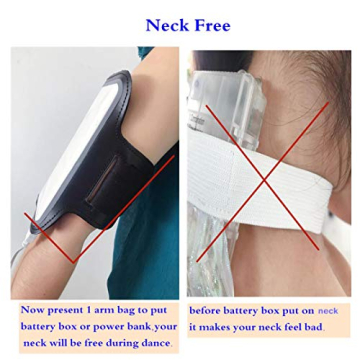 LED Isis Wings Light Up Costumes for Dancers and Festivals