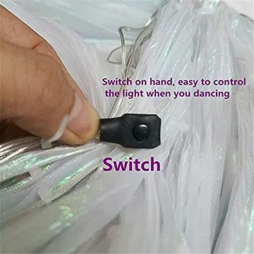 LED Isis Wings Light Up Costumes for Dancers and Festivals