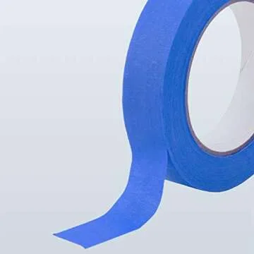 Lichamp 2 Pack Blue Painters Tape 1 Inch x 55 Yards - Ideal for All Projects