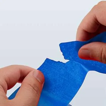 Lichamp 2 Pack Blue Painters Tape 1 Inch for Clean Finishes
