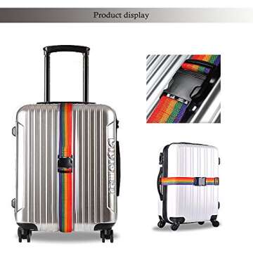Durable Adjustable Luggage Straps for Secure Travel