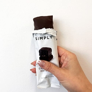 Simply Gum Chocolate Date Bars - Vegan and Guilt Free
