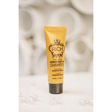 RICH Travel Luxury Gift Set for All Hair Types - Moisturizing Shampoo & Conditioner