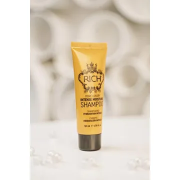 RICH Travel Luxury Gift Set for All Hair Types - Moisturizing Shampoo & Conditioner