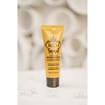 RICH Travel Luxury Gift Set for All Hair Types - Moisturizing Shampoo & Conditioner