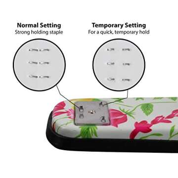 VIBRANZ-LAB Floral Stapler for Home and Office Use