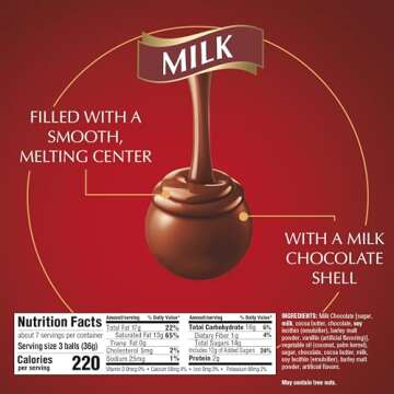 Indulge in Lindt LINDOR Milk Chocolate Truffles 6-Pack