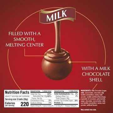 Indulge in Lindt LINDOR Milk Chocolate Truffles 6-Pack