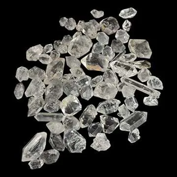Herkimer Diamond Quartz Crystal Gemstone Point Wand 0.7 OZ