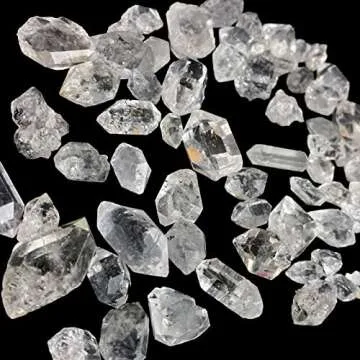 Herkimer Diamond Quartz Crystal Gemstone Point Wand 0.7 OZ