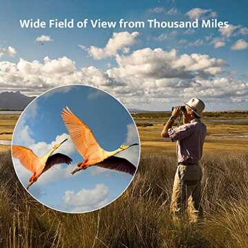 Usogood 12x42 Binoculars for Bird Watching and Outdoor Use