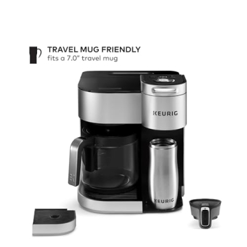 Keurig K-Duo Maker: Brew Single Serve or 12-Cup Carafe