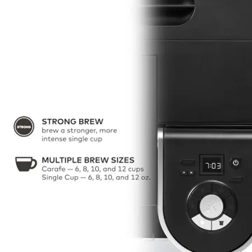 Keurig K-Duo Maker: Brew Single Serve or 12-Cup Carafe