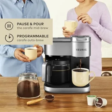 Keurig K-Duo Maker: Brew Single Serve or 12-Cup Carafe