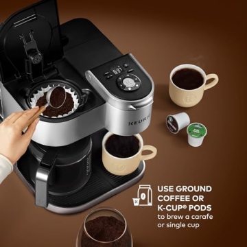 Keurig K-Duo Maker: Brew Single Serve or 12-Cup Carafe