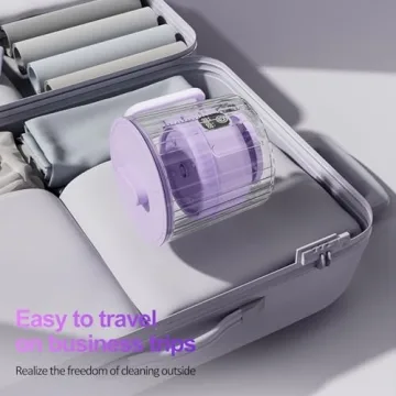 Portable 2.5L Mini Washing Machine for Underwear and More