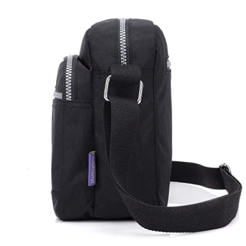 KARRESLY Waterproof Casual Nylon Purse - Crossbody Bag