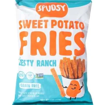 Spudsy Vegan Ranch Sweet Potato Fries for Health-Conscious Snackers