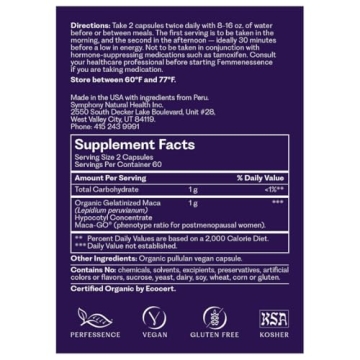 Femmenessence MacaPause for Natural Hormone Balance